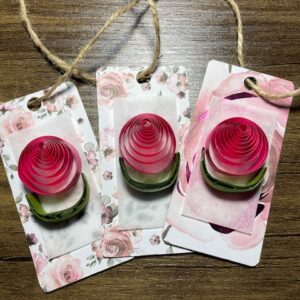 Boat with Sunset Gift Tag
