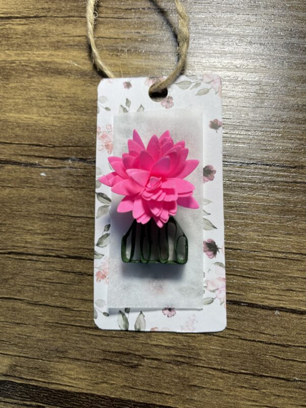 Quilled Pink Flower Gift Tags - Image 4