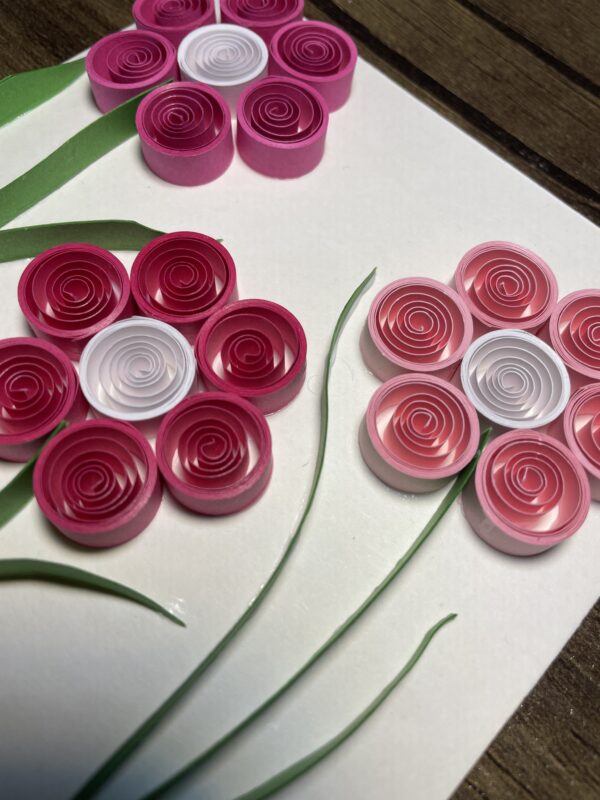 Quilled Pink Trio - Image 5
