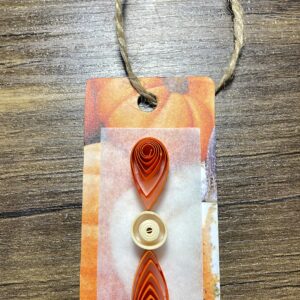 Orange & Cream Pumpkin Gift Tags