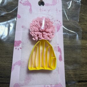 Pink Baby Girl Feet Gift Tags